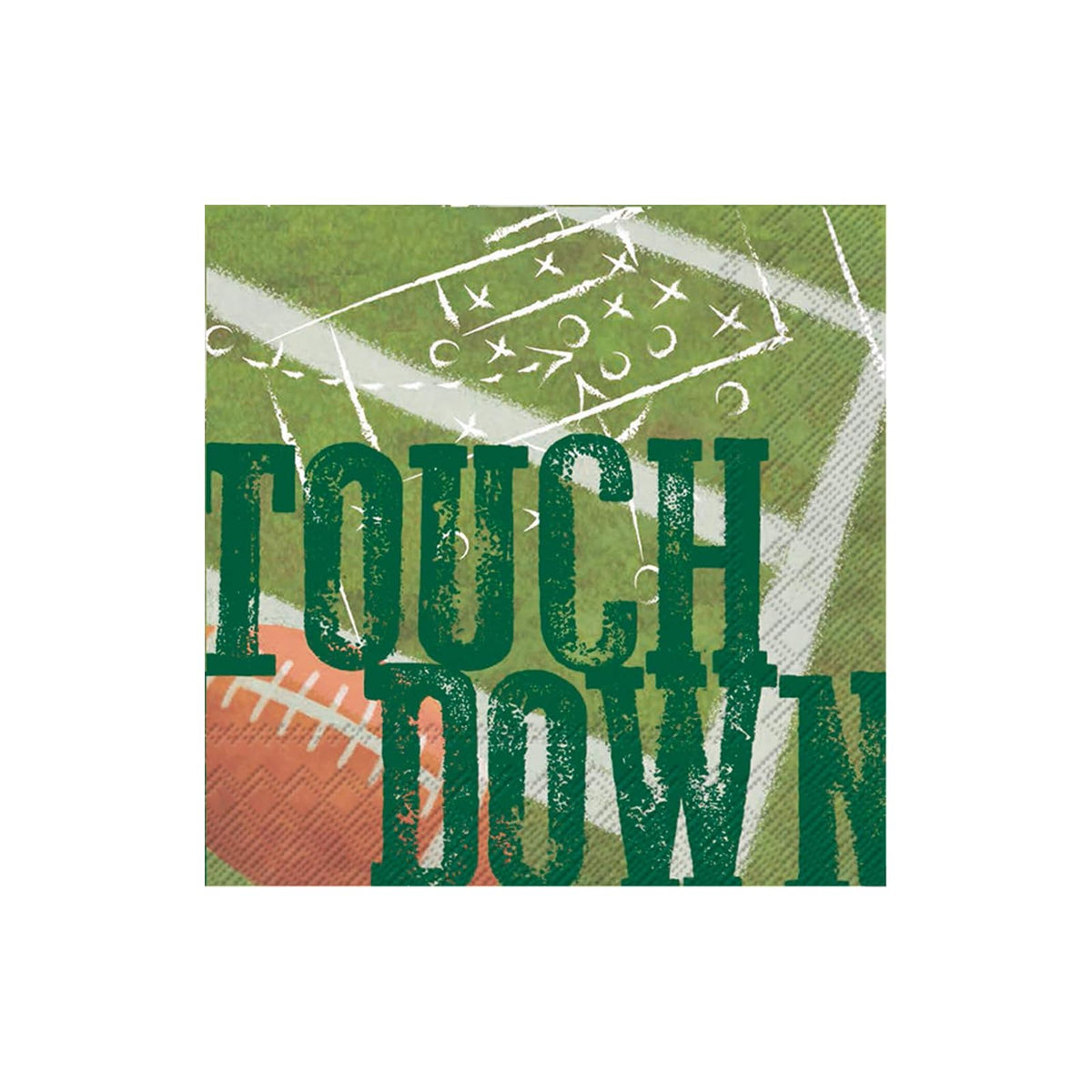 ihr SINCE 1977 Disposable Napkin, 6.5 x 6.5-Inches, Touchdown