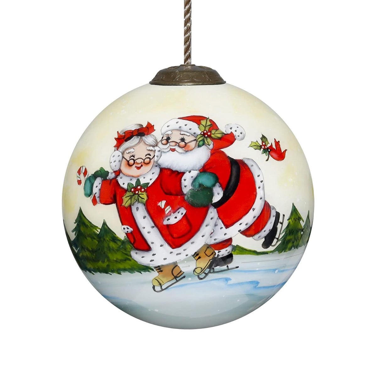 Inner Beauty Hanging Ornament, 3 inch Diameter, Unique