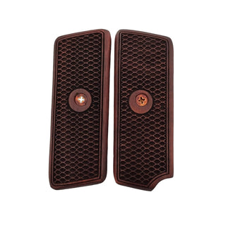 Zib Grips Gun Grip, TT M57 / Tokarev, Diamondback Pattern / Dark Cherry