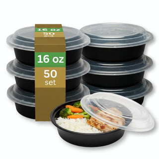 ProTakeOut Food Storage Container, 50, Black