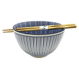Urban Tokyo Dishware Bowl, 6 Inch Diameter, Multicolor