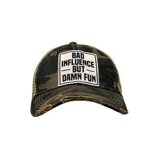 VINTAGE LIFE Hat, Camo Distressed, Modern