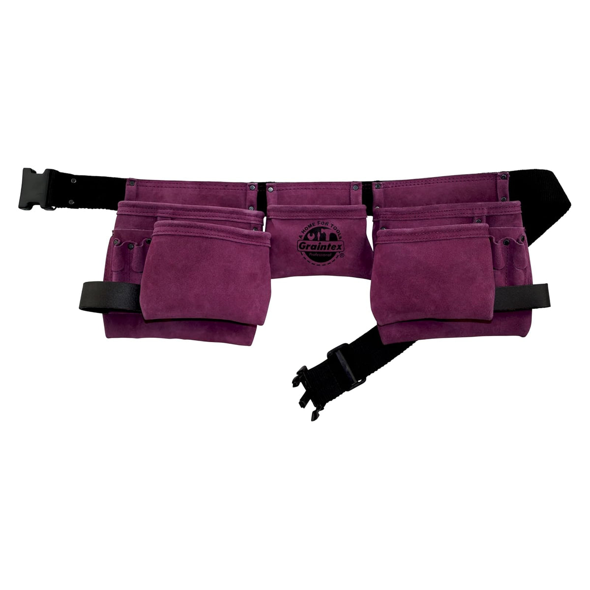 Graintex Tool Belt, One Size Fits All, Purple