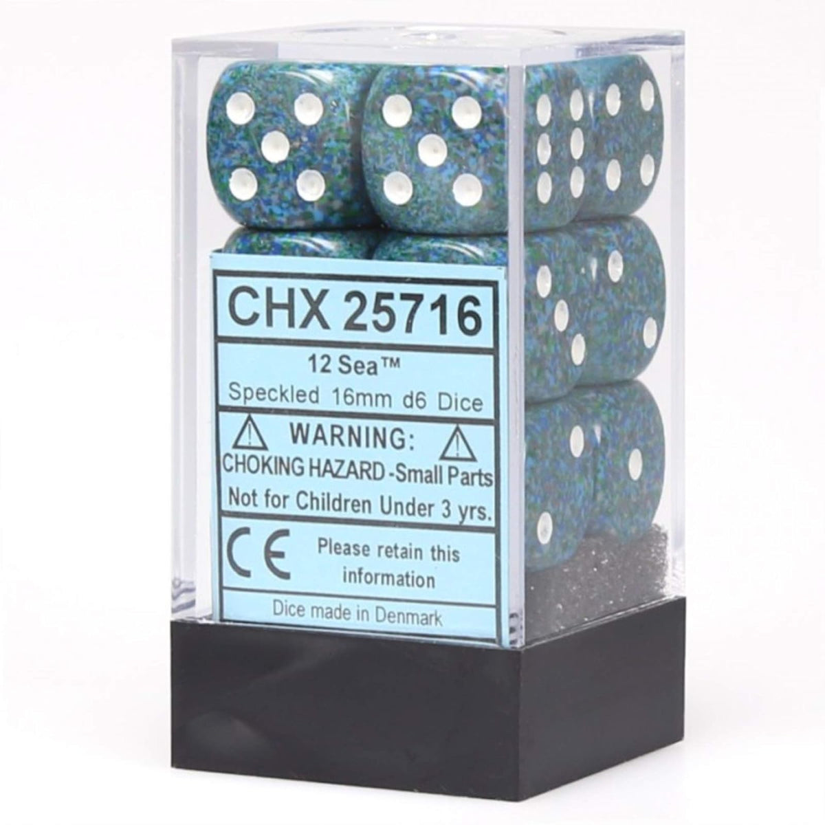 Chessex Game Dice, 16mm, Various