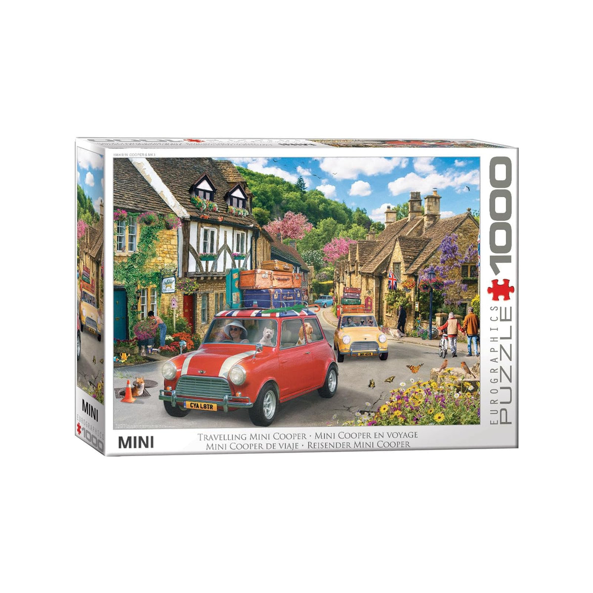 EuroGraphics Puzzles, 1000 pieces, Multicolor