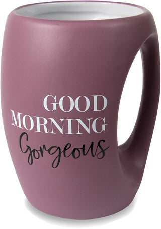 Pavilion Gift Company 10515 Good Morning Gorgeous 16 oz Mug, Purple