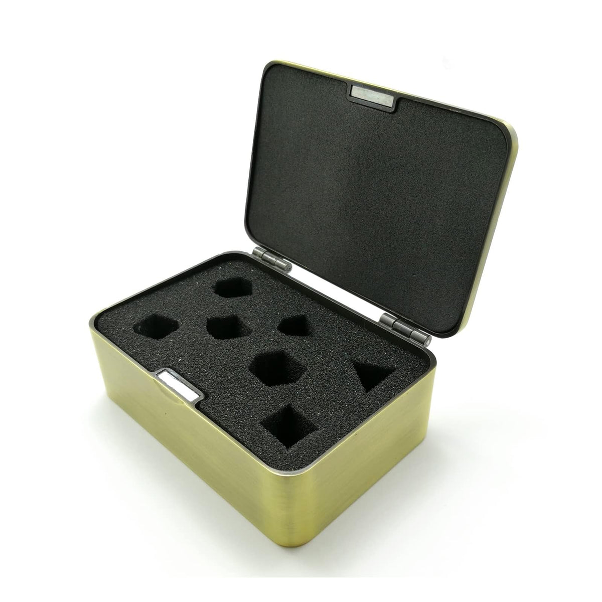 BESCON DICE Game Dice, 11X7.5X3.8cm, Deluxe Brass Box