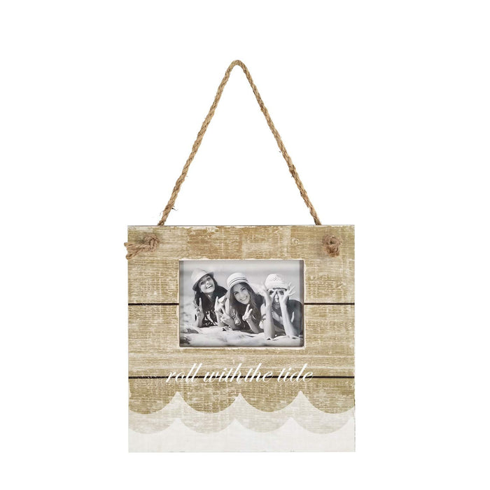 Beachcombers 9-inch MDF Rolling Tide Hanging Frame