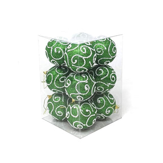 allgala Hanging Ornament, 3 in, Green