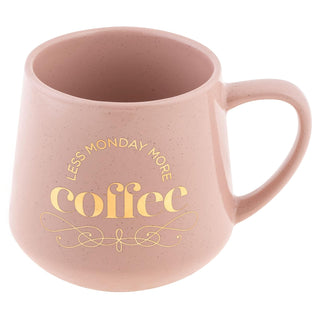 Karma Drinking Cup, 16 Ounces, LESS MONDAY MORE COFFEE