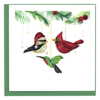 Quilling Card Greeting Card, 6x6 inches, Multi