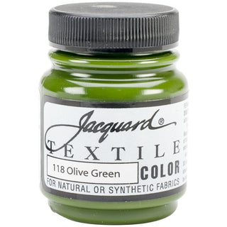 Jacquard Textile Paint 2.25 Oz Olive Green