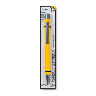 IF Bookaroo, coloured pen with black ink - MUSTARD
