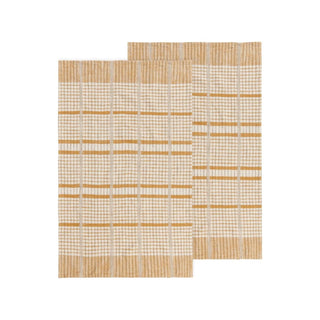 Now Designs Towel, 18 x 28 inches, White With Blue Stripes