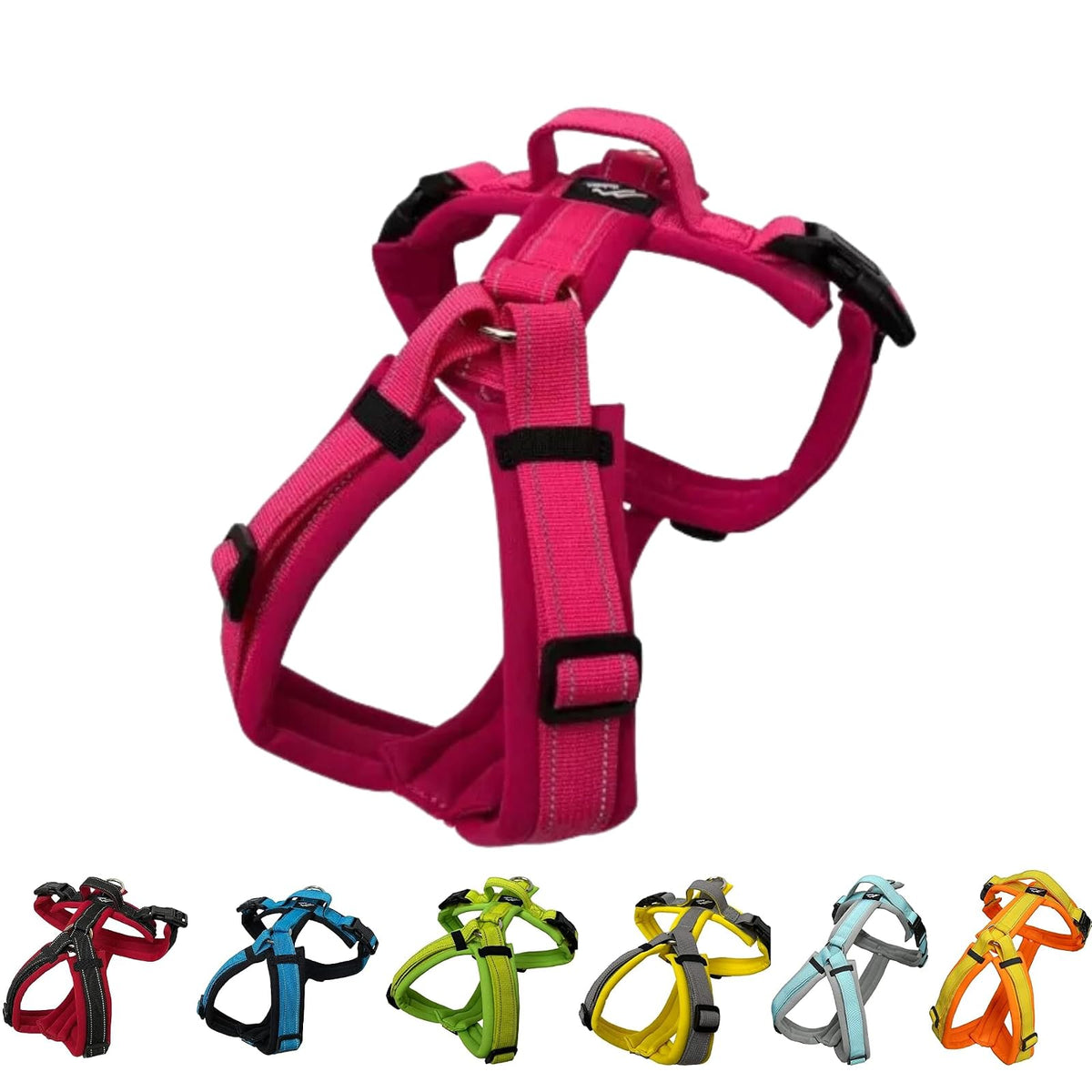 hakusan Animal Harness, XL, Pink×Pink