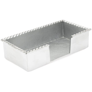 Boston International Napkin Holder Caddy, Guest Towel Size, Rope Edge