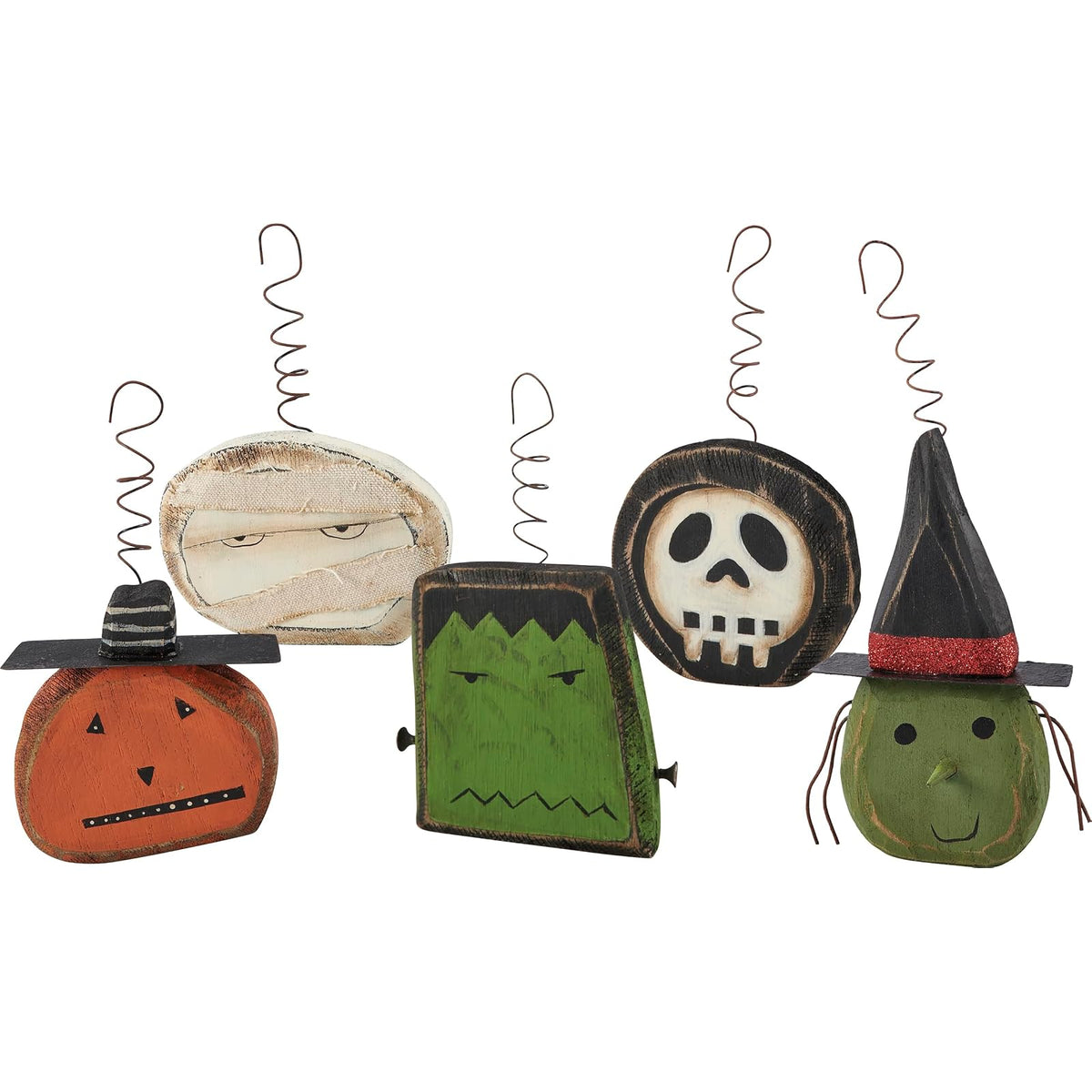 Primitives by Kathy Hanging Ornament, 3.75" x 5.25" x 1" to 3" x 2.75" x 1", Mul