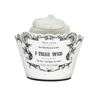 Lillian Rose Baking Cup, One Size, White