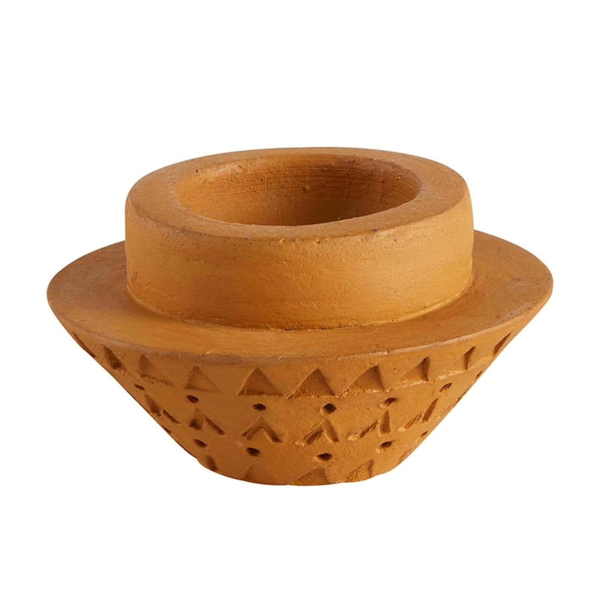 47th & Main Candle Holder, 2.5" Tall, Cone