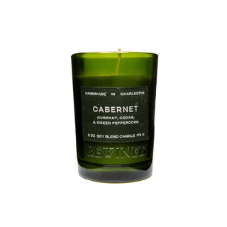 Rewined Candle, 6 Ounce, Green