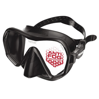 SEAC Dive Mask, One Size, Black