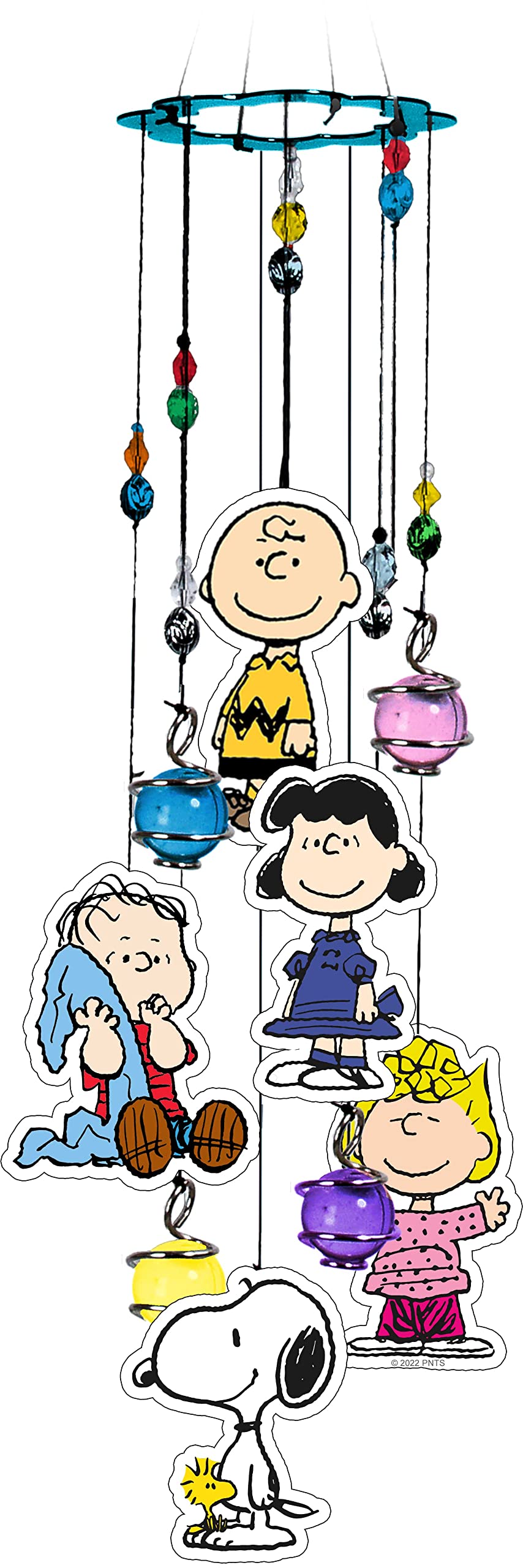 Spoontiques Wind Chime, Peanuts Crew, Sturdy