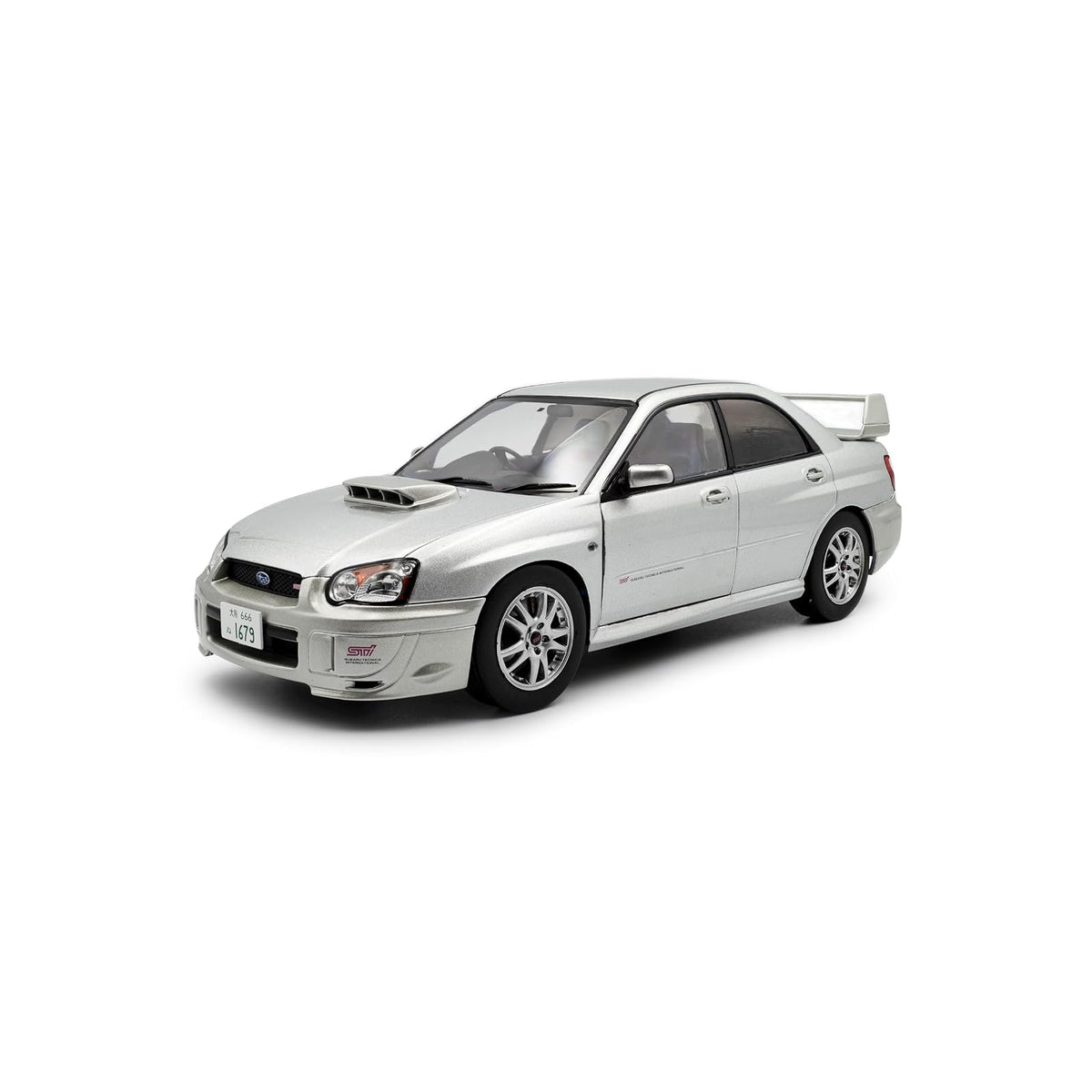 Solido Non Riding Toy Vehicle, 1:18 Scale, Silver
