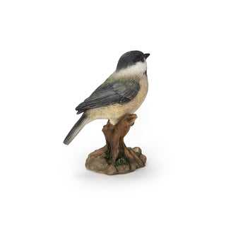 HI-LINE Figurine, Clear, Chickadee