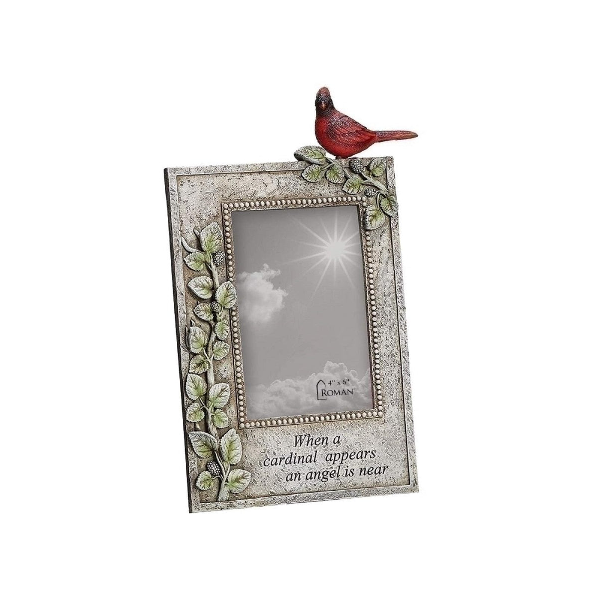 Roman Picture Frame, 11.5 inches, Silver