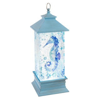 Ganz Snow Globe, 10 .5 x 4, Blue