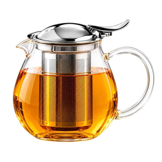Wilmax England Teapot, 29 FL OZ, Transparent