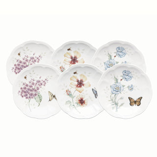 Lenox Butterfly Meadow Party Plates, Set of 6