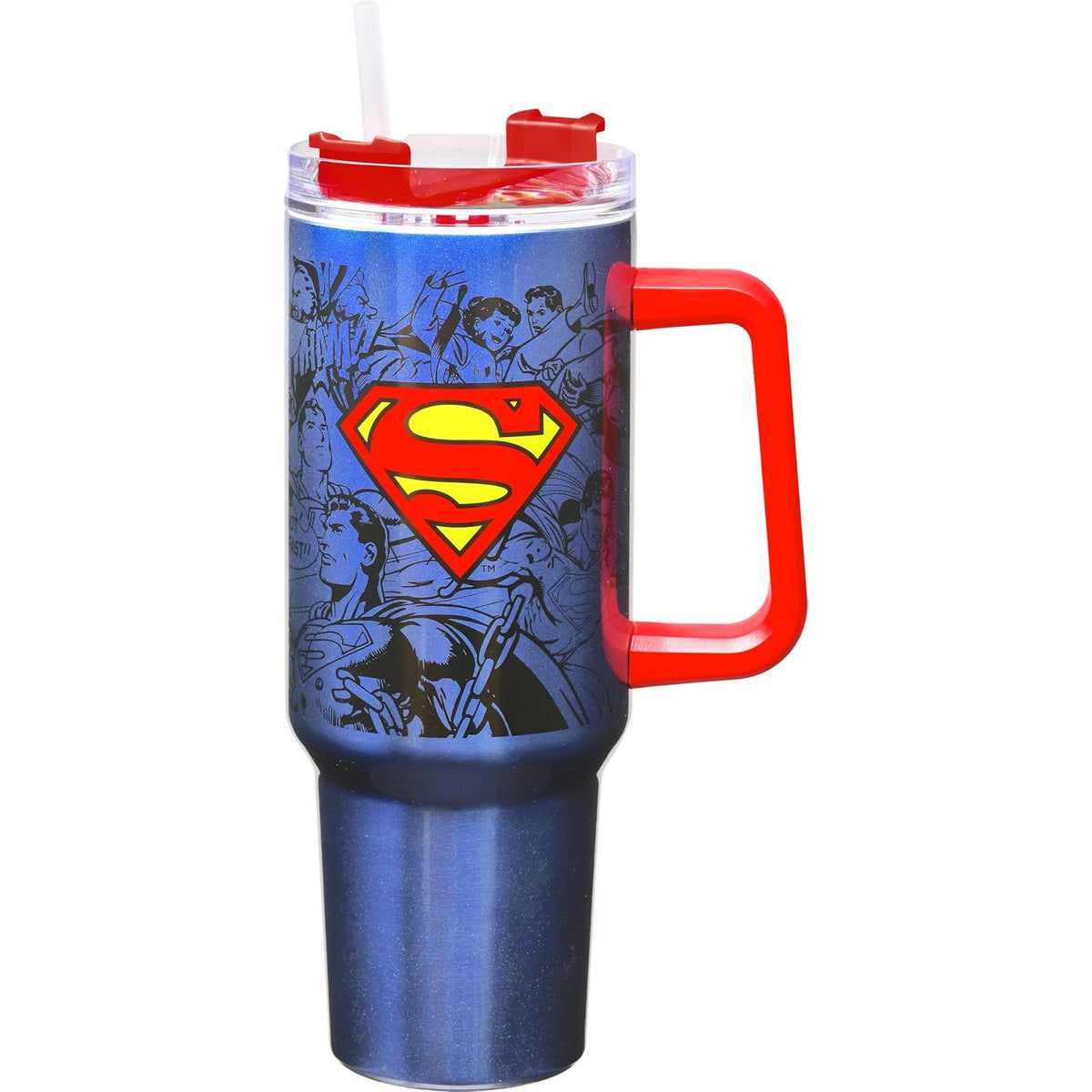Spoontiques Drinking Cup, 40 Ounces, Superman