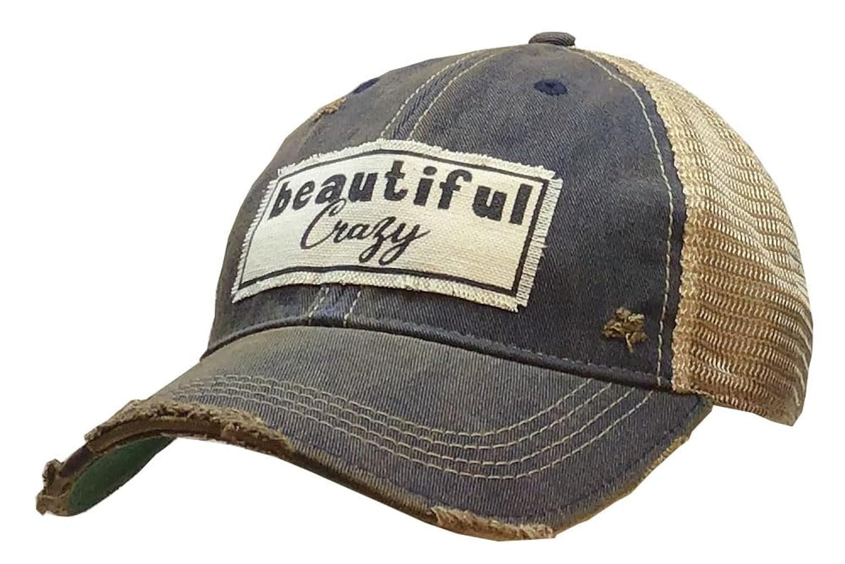 VINTAGE LIFE Hat, Navy Blue, Trucker Hat