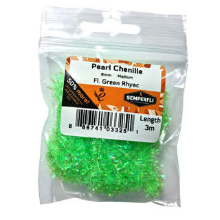 Semperfli Yarn, 8mm Medium, Green Rhyac