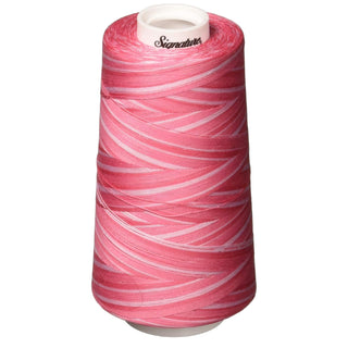 Signature Yarn, 40wt/3000 yd, Variegated Pinky Pinks