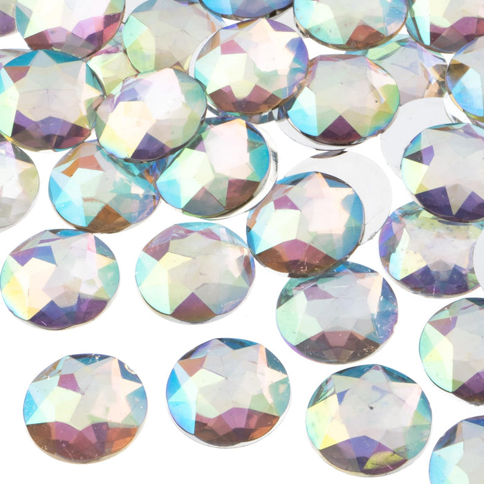 John Bead Craft Bead, 20mm, Crystal AB