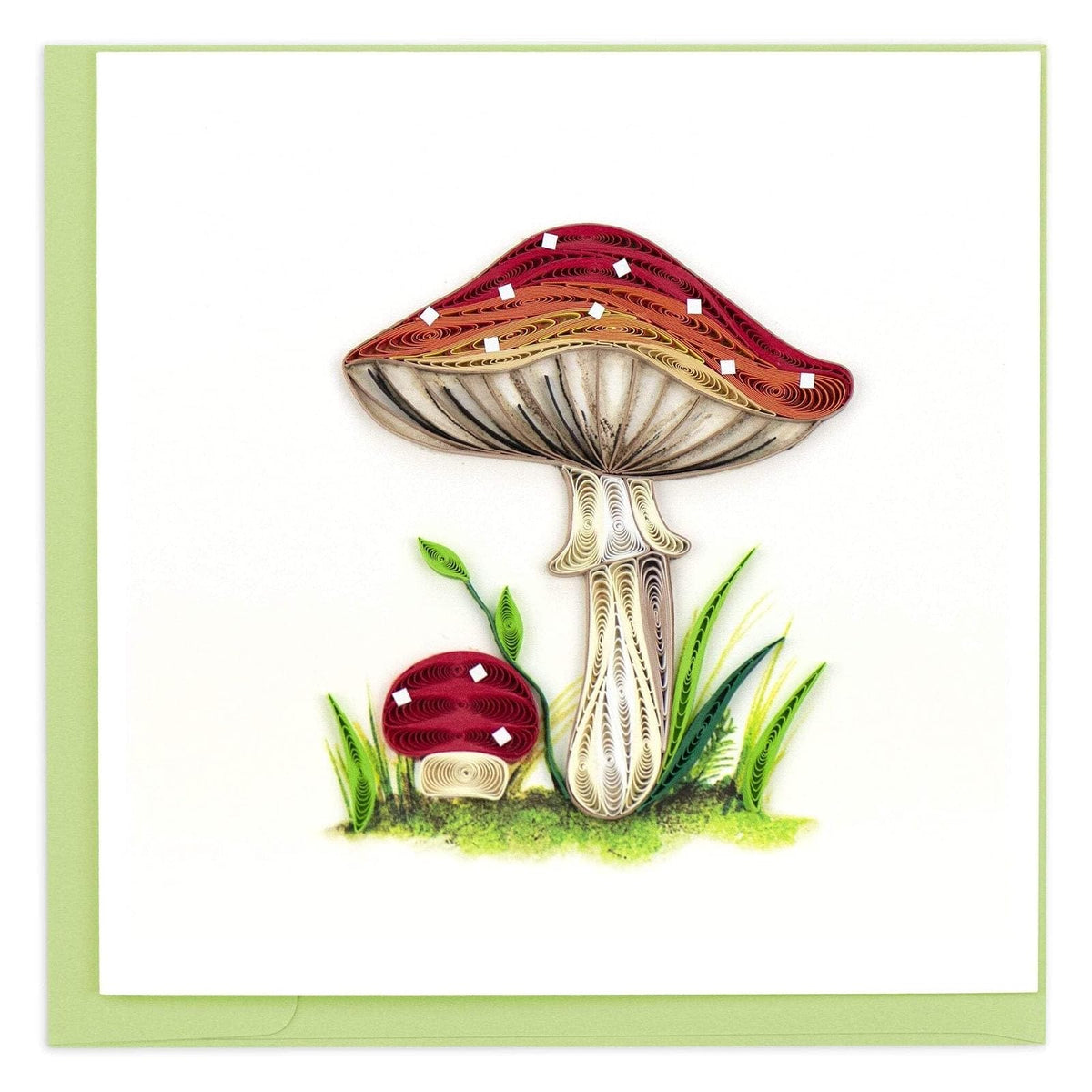 Quilling Card Greeting Card, 6x6 Inch, Multi