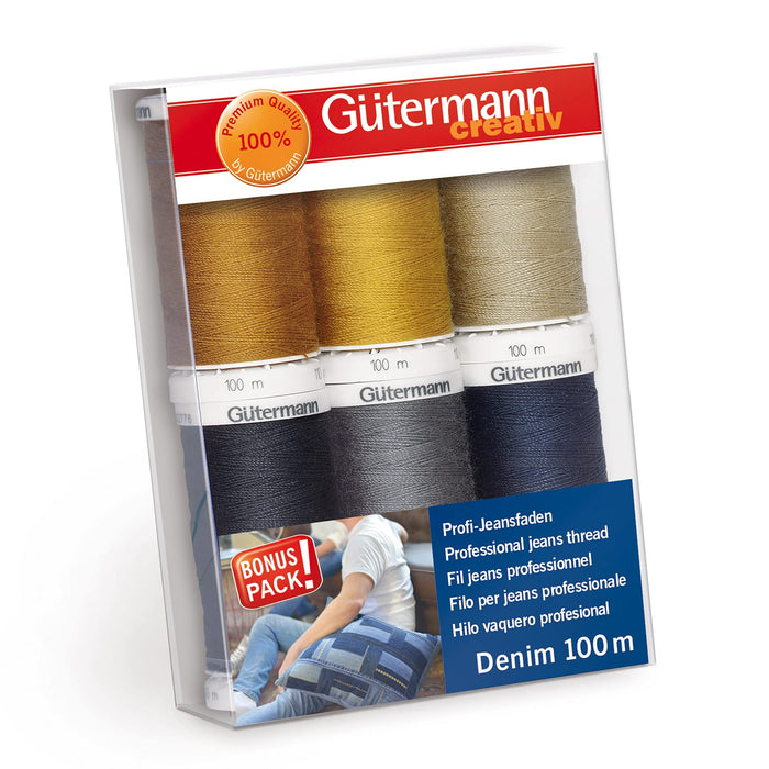 Gütermann Yarn, 100m, Multicoloured