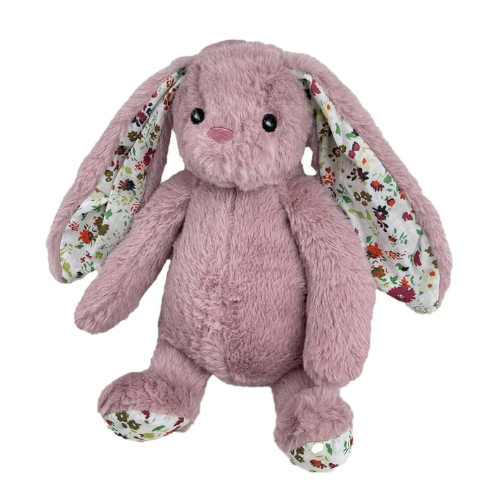 Pet Lou Promo Rabbit, 15-inch Height, Mauve Super Soft, Animal Plush Toys