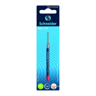 Schneider Pen Marker Ink Cartridge Refill, Red, Ballpoint