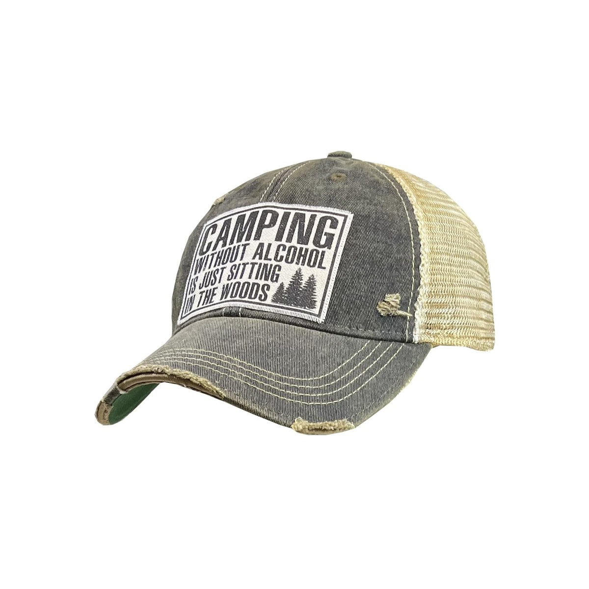Vintage Life Hat, Black, Snapback