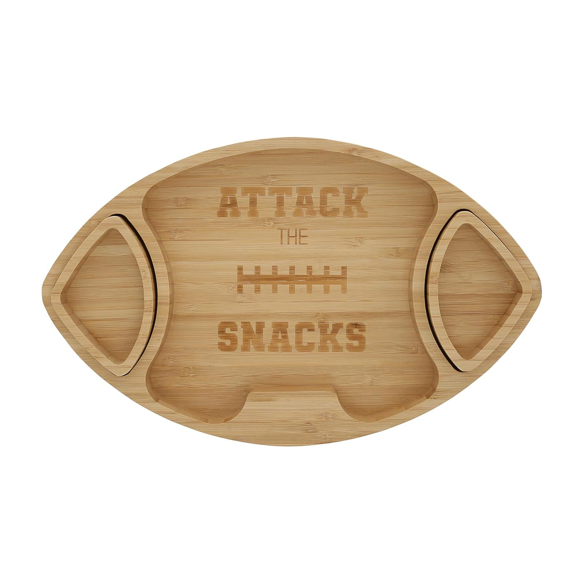 Pavilion Gift Company Tray, 16" x 10" x 1.8", Brown