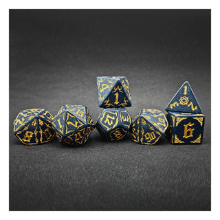 BESCON DICE Game Dice, 25mm, Blue Rock