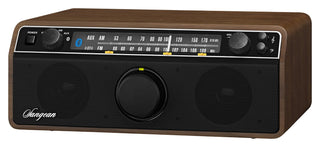 Sangean Radio, Dark Walnut, Radio
