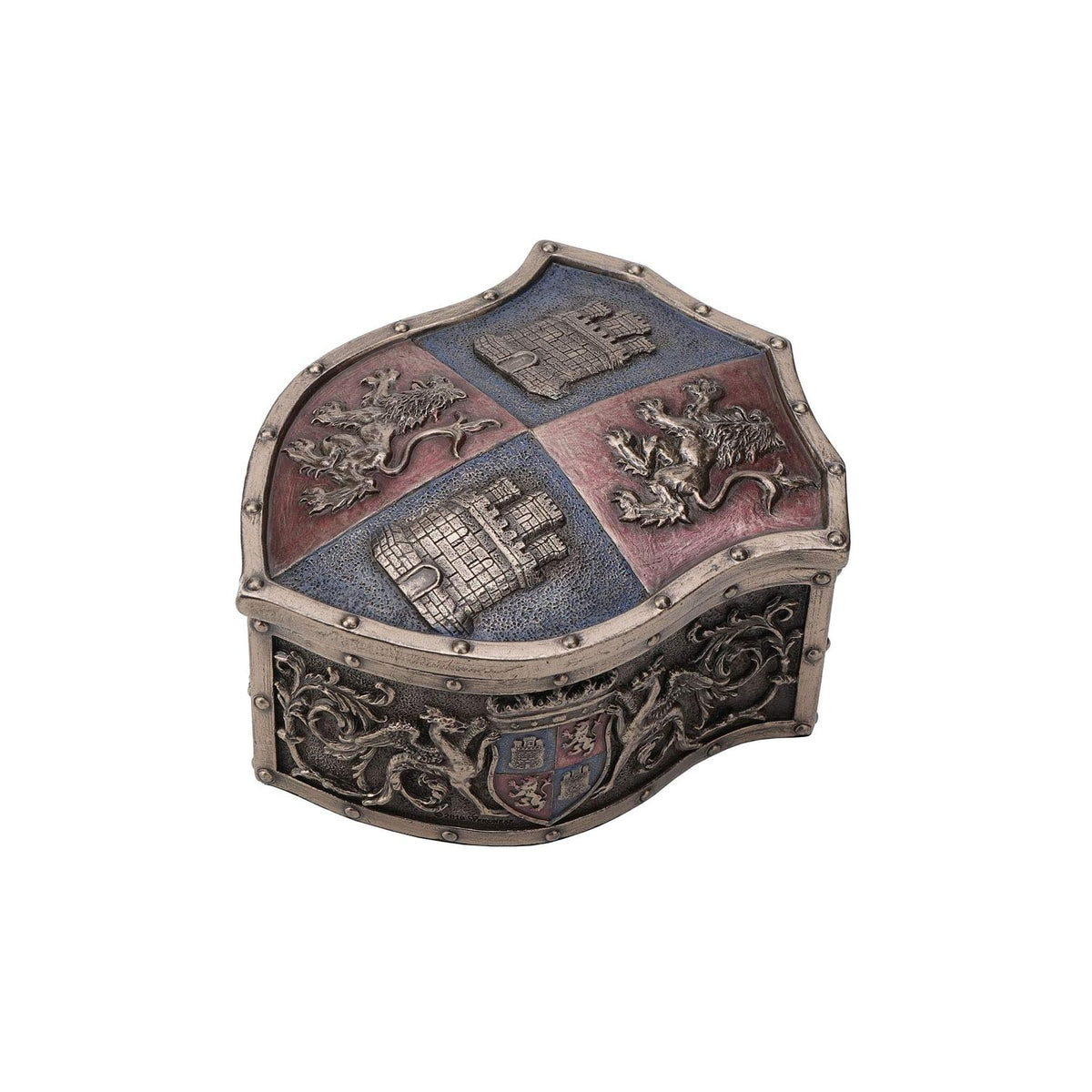Veronese Design Storage Box, 2.5", Bronze