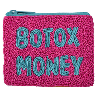 Bamboo Trading Coin Purse Pouch, Pink