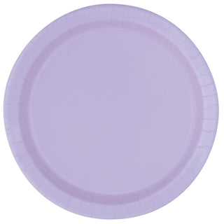 Unique Party Dishware Plate, 7 inch (20 count), Lavender