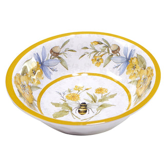 Certified International Bee Sweet Melamine All Purpose Bowl, 7.50-inch Diameter