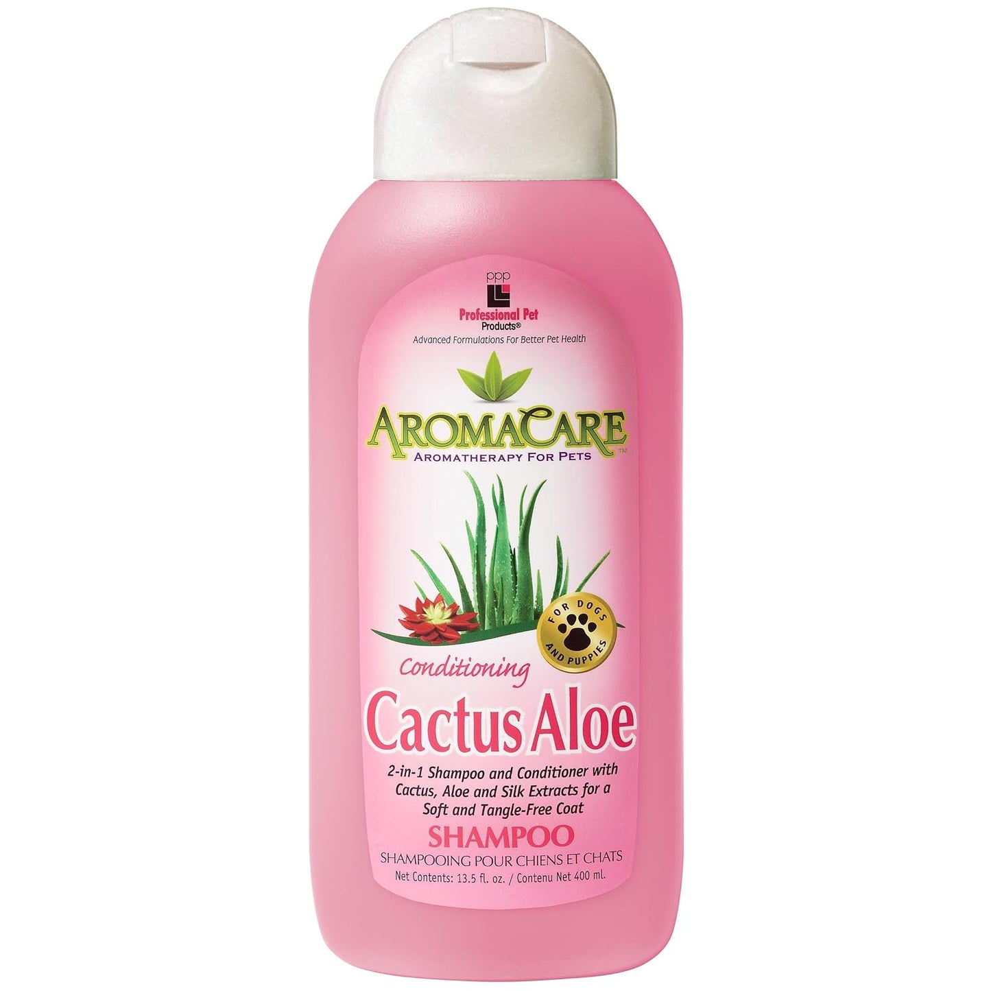 PPP Pet Aroma Care Conditioning Cactus Shampoo, 13-1/2-Ounce